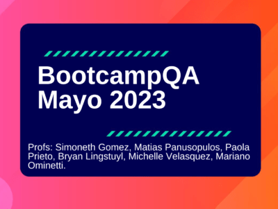Bootcamp QA Mayo 2023