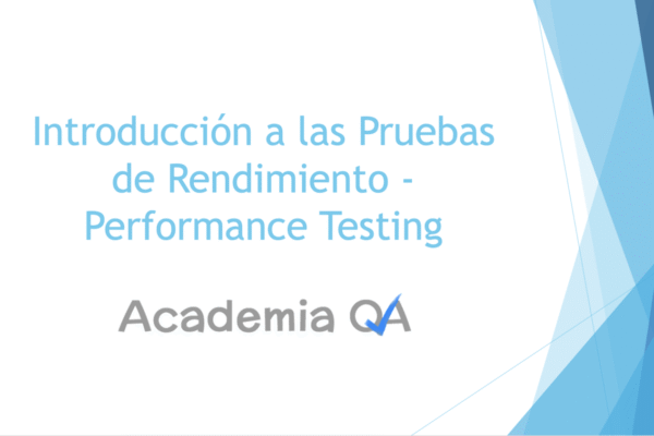 Introducción a las Pruebas de Rendimiento - Performance Testing