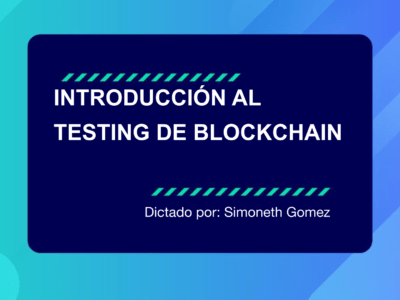 Introducción al testing de blockchain