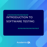 Introduction to software testing