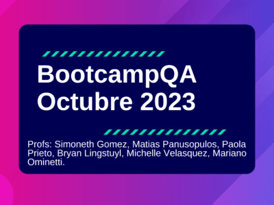 Bootcamp QA Octubre 2023