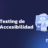 Imagen curso Testing de accesibilidad